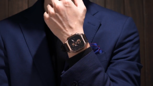 Mens New Fashion Square Watch Quartz Wrist Watch High Beauty Belt Fashion LeatherJam Tangan Lelaki