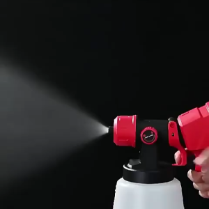 REAIM Cordless Electric Paint Sprayer Spray High Pressure High Power 1200W Portable Painting Machine for Home DIY Woodworking