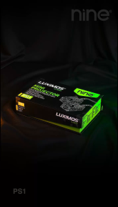 Lampu Tembak Sorot Motor Mobil 1 Mata Double Lens NINE LUXIMOS LED PS1 45 WATT PUTIH