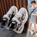 Girls Sport Shoes Children's Casual Running Shoes Breathable Mesh Soft Bottom Anti-Slip Spring Autumn New Style Kids Sneakers. 