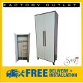 Set bilik tidur dengan almari pintu selak /Bedroom Set with doors wardrobe. 