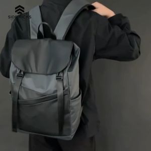 SIDE KICKS Backpack Big Capacity Laptop 15.6 Bag Casual Travel Work Man Woman Beg Galas Besar Lelaki Perempuan 男女大容量背包