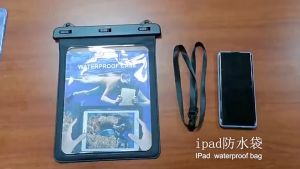 สงกรานต์ ซองมือถือกันน้ำ iPad กระเป๋ากันน้ำ ใส่ของได้หลายอย่าง กันน้ำ4ชั้น IPX8ปรับสายคล้องถ่ายรูปทัสกรีนได้