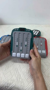 Rhythm Game Machinee Rhythm Speed Console Game   with Music Light Toy  Education Toy Rhythm Master Speedy Push Gam