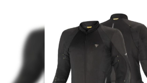 SHIMA JET Men Motorcycle Jacket - Black