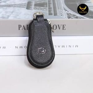 VALQO Gantungan kunci RIVO Kulit Sapi Coklat CH Embos Dompet STNK Remot Mobil Motor Honda Toyota Daihatsu Mitshubishi Suzuki