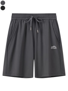 Ice Silk Quick Dry Thin Five-Point Mens Training Running Shorts Casual Loose Fit Youth Popular Summer Sportswear Shorts