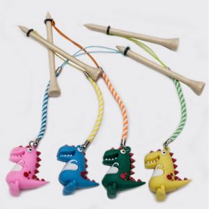 Lost Prevention Golf Tee Sleeves Cute Silicone Doll Wood Stick Ballistics Accessories New Model Sport Fitness Fans Supplies