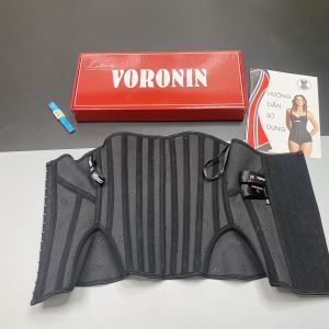 (FREE: THANH NỚI + THƯỚC DÂY ) Đai latex Voronin 2025 sợi biến nhiệt cao cấp nhập khẩu từ Italia. Giúp giảm mỡ bụng và săn chắc cơ bụng