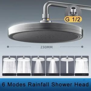 Shower Head Household Pressurized Shower Top Spray Bath Shower Single Head Large Shower Head Shower Accessories