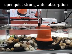 30w 45W 220V Bottom Suction Water Pump for Garden Fish Tank Silent Submerged Pump Multifunctional Suction