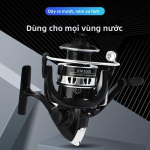 MLZH | Cốc Kim Loại Dụng Cụ Đánh Cá Quay Dài