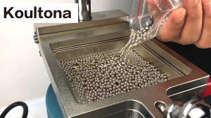 Dental Vacuum Forming Molding Machine orthodontic retainer Industrial Lab Heat Thermoforming Former With Steel Balls