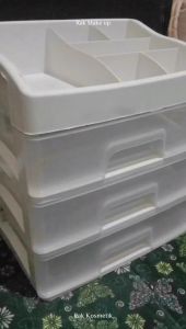 Laci rak kosmetik rak make up storage kotak kosmetik multifungsi make up organizer