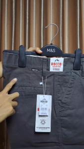 ROCCO Celana Pendek Chino Pria Polos Bahan Kanvas Tebal dan Halus Model Casual Original Jumbo