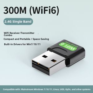 SHENGSHICHANGYING | Plug-and-Play 5G Dual-Band High-Speed Wireless Network USB Adapter