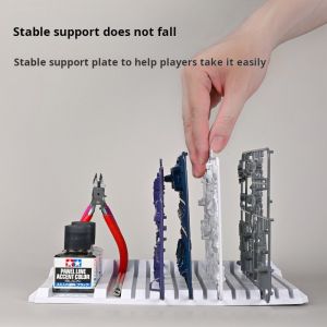 Model Panel Holder MS094 for Gundam Runner Rack Gunpla Military Model Storage Integrated Model Assembly Auxiliary Tool
