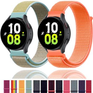 20/22mm Nylon Loop Strap For Samsung Galaxy Watch 7/6/5/4 40/44mm Band for Huawei Watch 5 GT6-5-4 46mm Amazfit Active 2-Max Belt