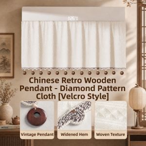 FAJIENUO | Dustproof and Water-Resistant Air Conditioner Curtain
