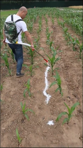 【Pocainoe】เป้หยอดปุ๋ย เครื่องหยอดปุ๋ย เครื่องหว่านปุ๋ย ถังใส่ปุ๋ย ถังใส่ปุ๋ยข้าวโพด ไม่ต้องก้มให้ปวดหลัง