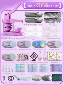 NUOXUNDE | DIY Badge Making Machine For Children