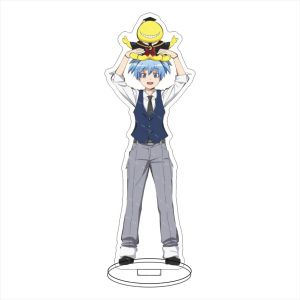 Bandai | Giá Đỡ Mô Hình Anime 16CM Cho Assassination Classroom - Akabane Karuma Isogai Yuuma Kayano Kaede Shiota Nagisa Đồ Trang Trí Acrylic Tương Thích