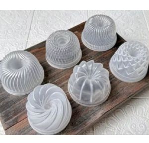 12 pcs Mix 6 Motif Cetakan Pudding Mini Cetakan Ager Ager Jelly