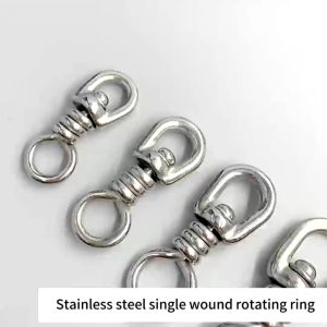 SBL Swivels Taiwan Stainless Swivel Heavy Duty Swivel Fishing Line Connector Swivels Fishing Tackle