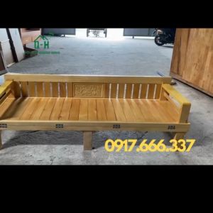 [HỎA TỐC HCM] Giường gấp gỗ sồi tự nhiên - sofa giường gỗ sồi giá rẻ bền đẹp giao nhanh