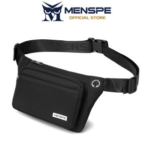 MENSPE Sports Chest Bag Waist Bag Crossbody Chest Bag Multi-Functional Fitness Bag Small Waist Pouch Waterproof Wear-Resistant Waist Bag for Workout Running