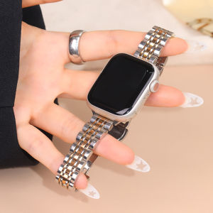 Stainless Steel Strap for Apple Watch Band 38mm 40 42 44 45 46 49 41mm Bracelet iWatch Series 12 11 10 9 8 7 SE 6 5 4 Wristband