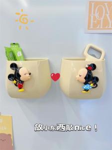 Large Capacity Refrigerator Magnet Storage Box & Wall Hanging Kitchen Storage Basket: Creative Storage Solutions No Drilling Required