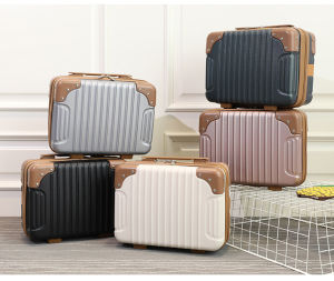 14 Inch Durable Ultra Light Mini Suitcase Waterproof Cosmetic Handbag Box Childrens Travel Bag Wear-Resistant