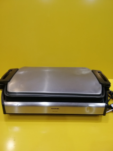 Bếp lẩu nướng điện nội địa Nhật Toshiba HGK-12WG_Hàng nội địa Nhật đã qua sử dụng điện 100V