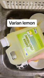 JKLEMON Sabun Cuci Piring 5 Liter Efektif Angkat Noda Lemak dan Minyak - Lemon