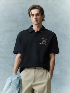Jack Jones | Short Sleeve Polo Shirt With Embroidery and Soft Material