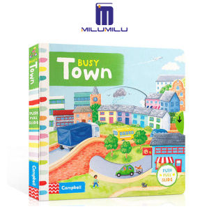 Busy Town (Busy Books) Board book by Rebecca Finn Original English Books