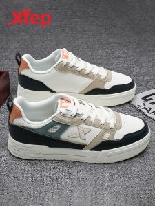 XTEP | Giày Skate Da Chống Nước Thu Đông Cho Nam