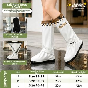 ZHENGYU | Waterproof Slip-resistant Durable Rain Shoe Covers