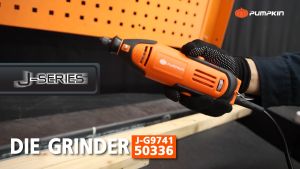 PUMPKIN เครื่องเจียรแม่พิมพ์พร้อมสายอ่อน 180 วัตต์ J-G9741 รหัส 50336 | ปรับระดับได้ 6 สปีด ตัวเครื่องหุ้มยาง นุ่มจับกระชับมือ