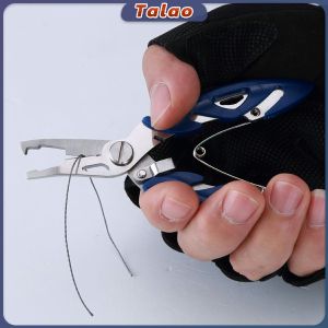 Talao Fish Plier Braid multi Tool scissor Opener tackle Control remover lure bait Cutter fly Line Wire
