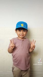 Topi Anak Laki Laki Perempuan Lucu Motif Dino Star