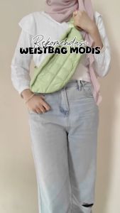 JIMSHONEY Tas Waistbag Wanita Corla: Tas Fungsi Multifungsi & Stylish