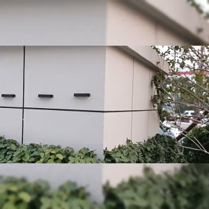 【Miaomiao1】ไฟโซล่าเซลล์ โคมไฟติดผนัง โคมไฟติดผนังภายนอก สําหรับตกแต่งสวน สำหรับกลางแจ้ง