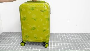 Bộ hành lý trẻ em Sea Choice 2035 Chất liệu nhựa PC cứng bền Size 19 inch + 1 Balo và 1 túi đựng đồ ăn và bạt & 1 túi đựng bút.có khóa TSA Khóa kéo YKK & Bánh xe quay 360°