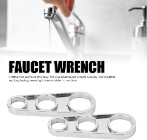 Water Flows Adjusting Faucet Aerator Wrench 6 In 1 Faucet Bubbler Wrench Plumber Home Bathrooms Faucets Maintaining Tools