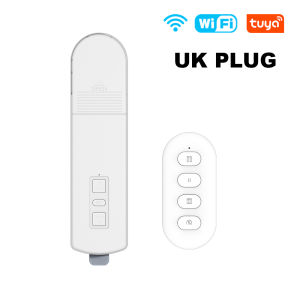 MANHOT WIFI Smart Electric Curtain Motor Pull Bead Curtain Motor Home Life Electric Curtain Motors Work With Tuya Alexa