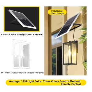 VINCAN | Solar Waterproof Outdoor Wall Light