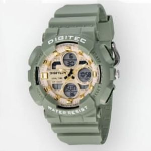 Jam tangan Digitec 3033 Tali Rubber Original Wanita