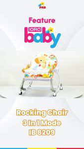 Bouncer Rocking Chair Iora Baby IB8209 - PMB Toys